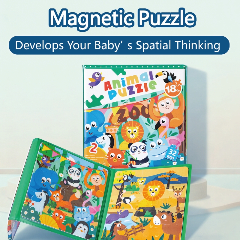 Puzzle Book-Animal Puzzles